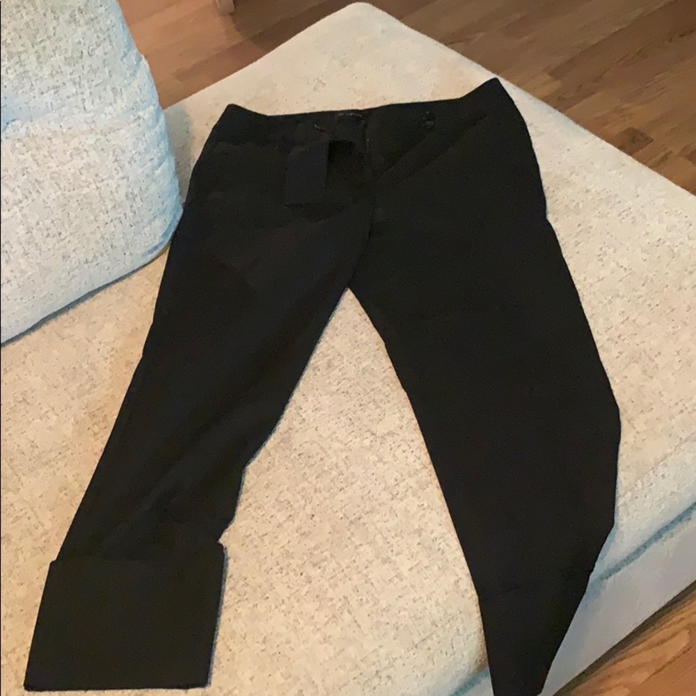 Cuffed ankle pants